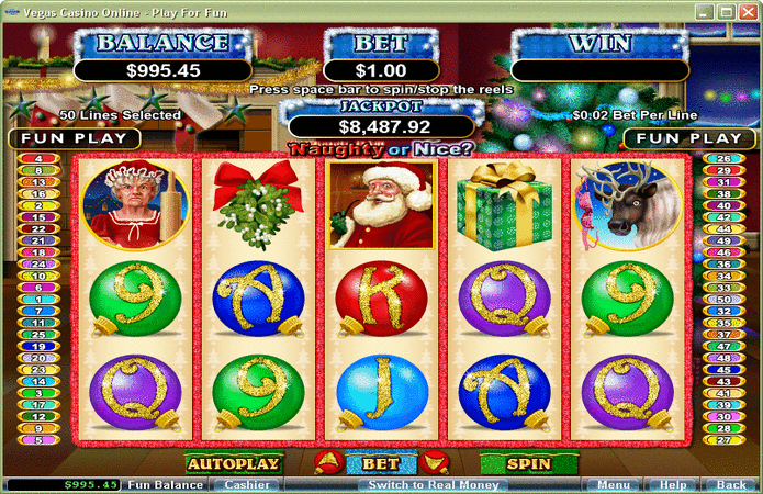 Naughty or Nice slot game