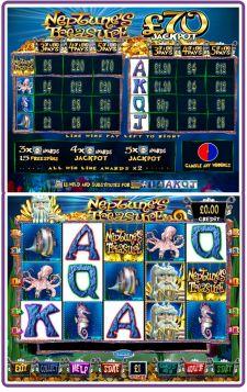 The Neptunes Treasure Fruit Machine