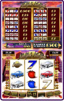 The New York New York Fruit Machine