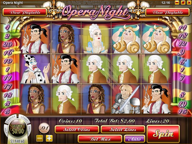 Opera Night Slot