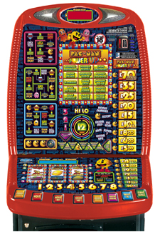The Pac Man Power Up Fruit Machine