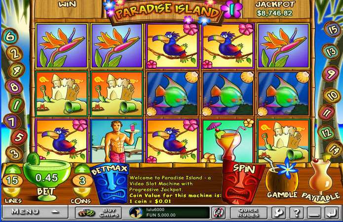 Paradise Island 1 Slot Game