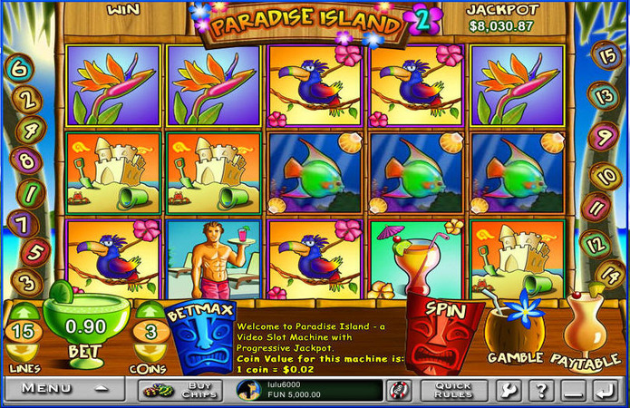 Paradise Island 2 Slot Game