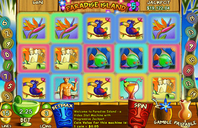 Paradise Island 5 Slot Game