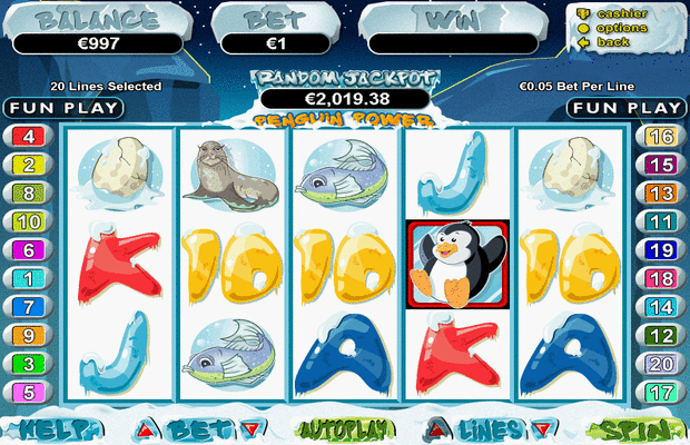 Penguin Power Slot Games