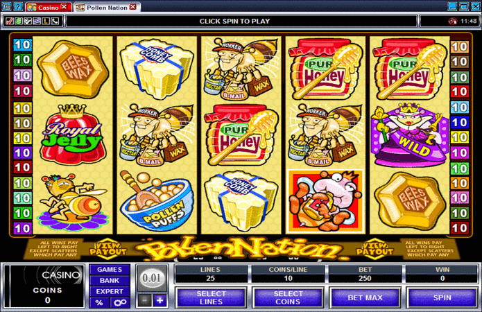 Pollen Nation Slot Machine