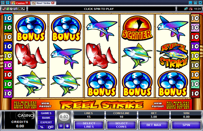 Reel Strike Slot Machine