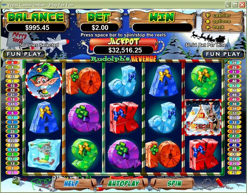  Rudolphs Revenge slot game