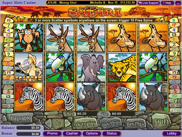 Safari Slot Machine