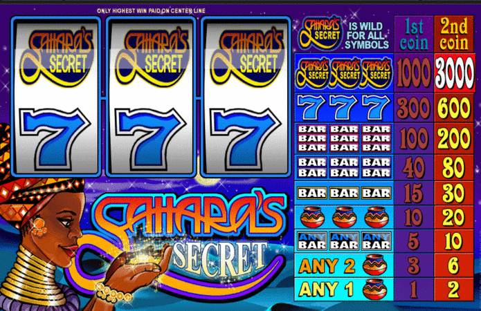 Sahara's Secret Slot