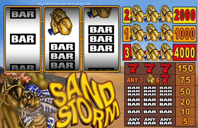 Sand Storm Slot