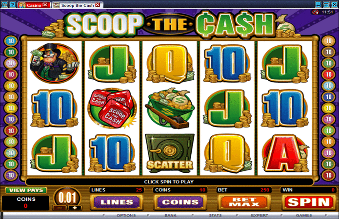 Scoop the Cash Slot Machine