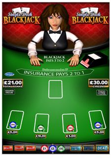 The Single Deck Blackjack FOBT Machine