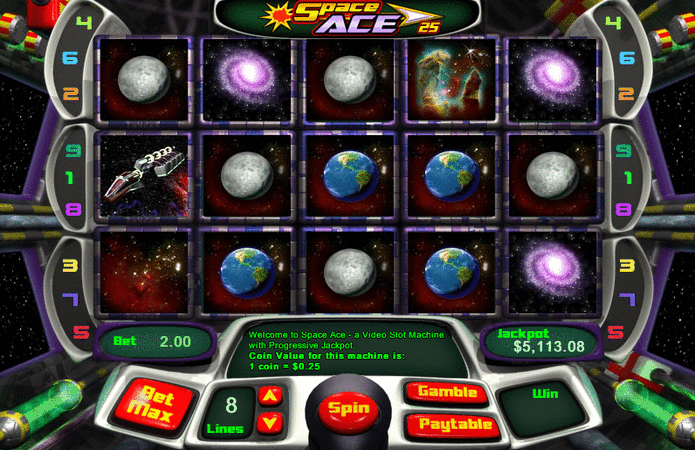 Space Ace 25 Slot Game