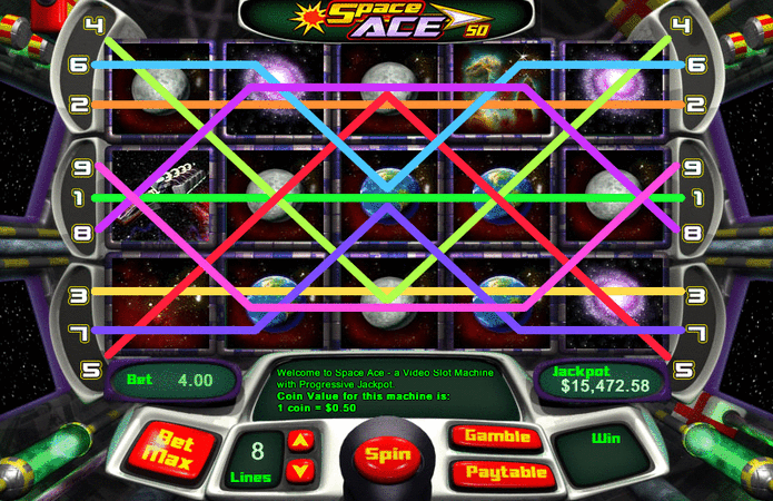 Space Ace 50 Slot Game