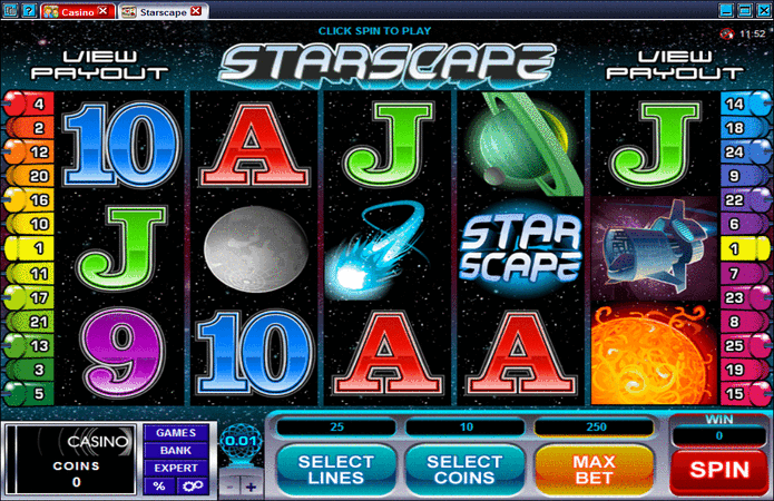 Starscape Slot Machine