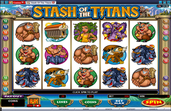 Stash of the Titans Slot Machine