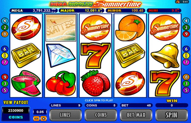 Summertime Slot Machine