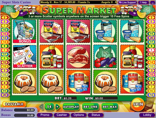 Supermarket Slot Machine