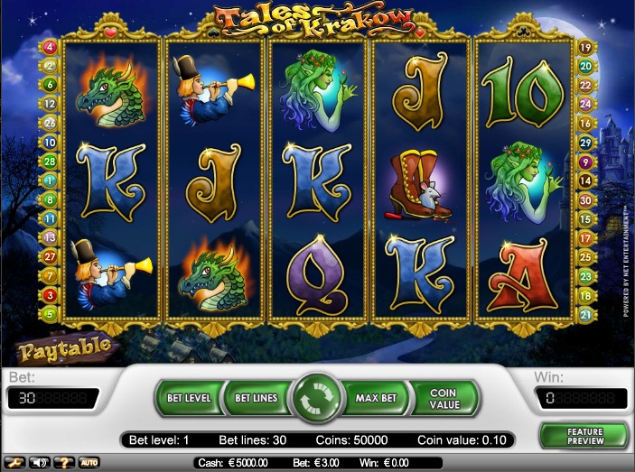 Tales of Krakow Slot Machine