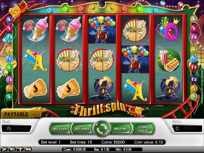 Thrill Spin Slot Machine