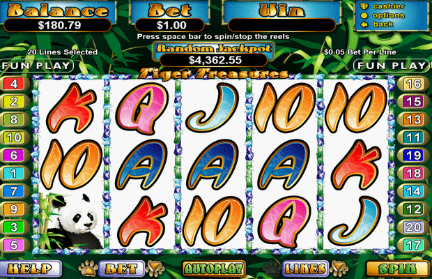 Tiger Treasures Slot Game