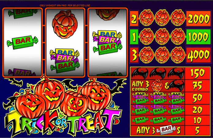 Trick or Treat Slot