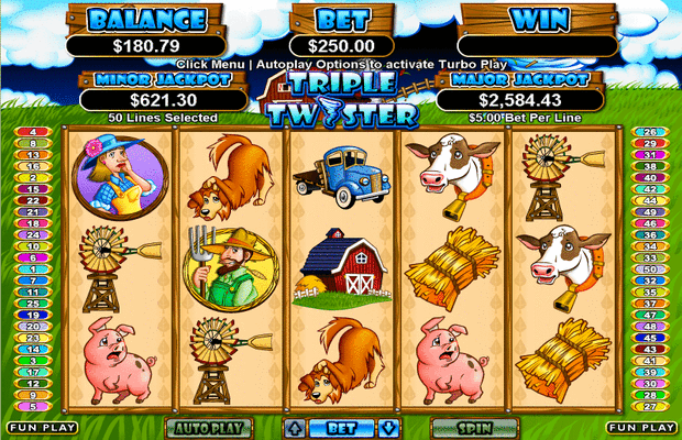 Triple Twister Slot Games