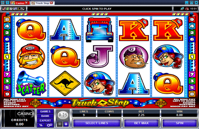 Truck Stop Slot Machine