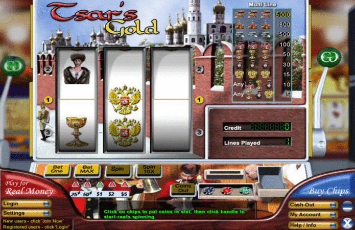 Tsar's Gold Slot Game