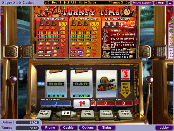 Turkey Time Slot Game