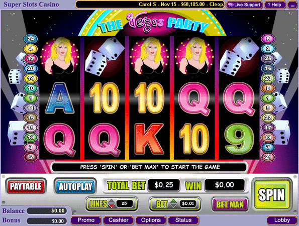 Vegas Party Slot Machine
