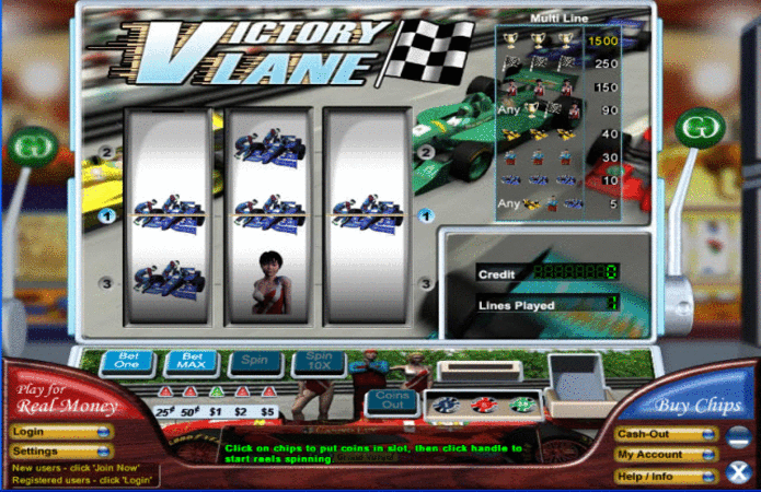 Victory Lane Slot Game