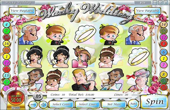 Wacky Wedding Slot Game