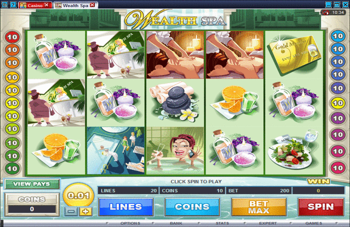 Wealth Spa Slot Machine