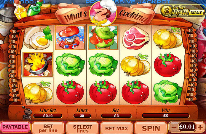 The Whats Cooking slot game
