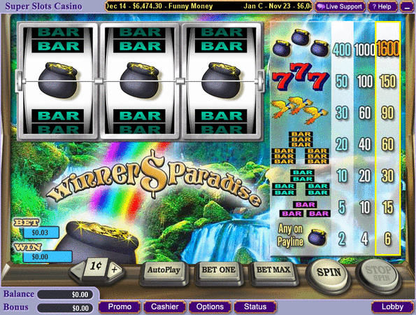 Winners Paradise Slot Game