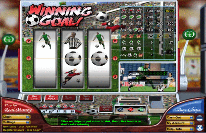 Winning Goal Slot Game