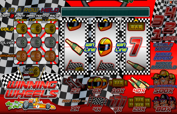 Winning Wheels Slot Games