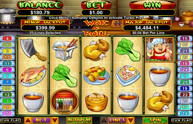 Wok and Roll Slot Games