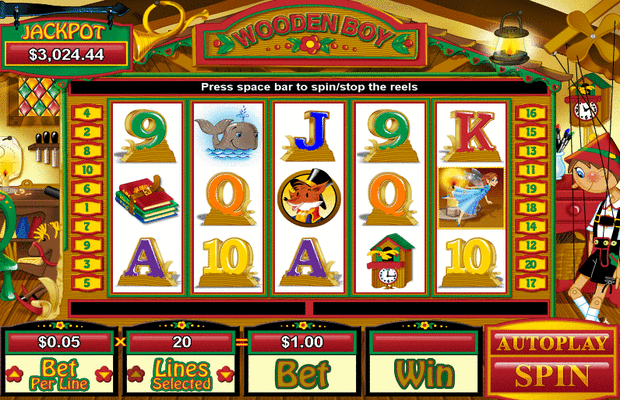 Wooden Boy Slot Games
