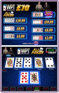 The World Poker Tour FOBT Machine