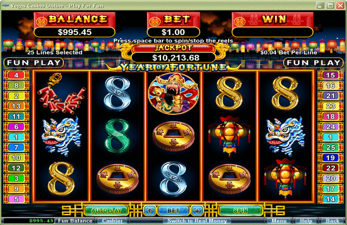 Year Of Fortune Slot Game