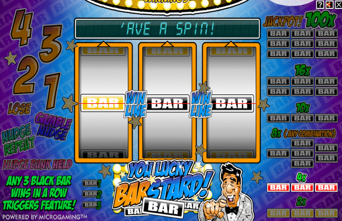 You Lucky Barstard Slot Games